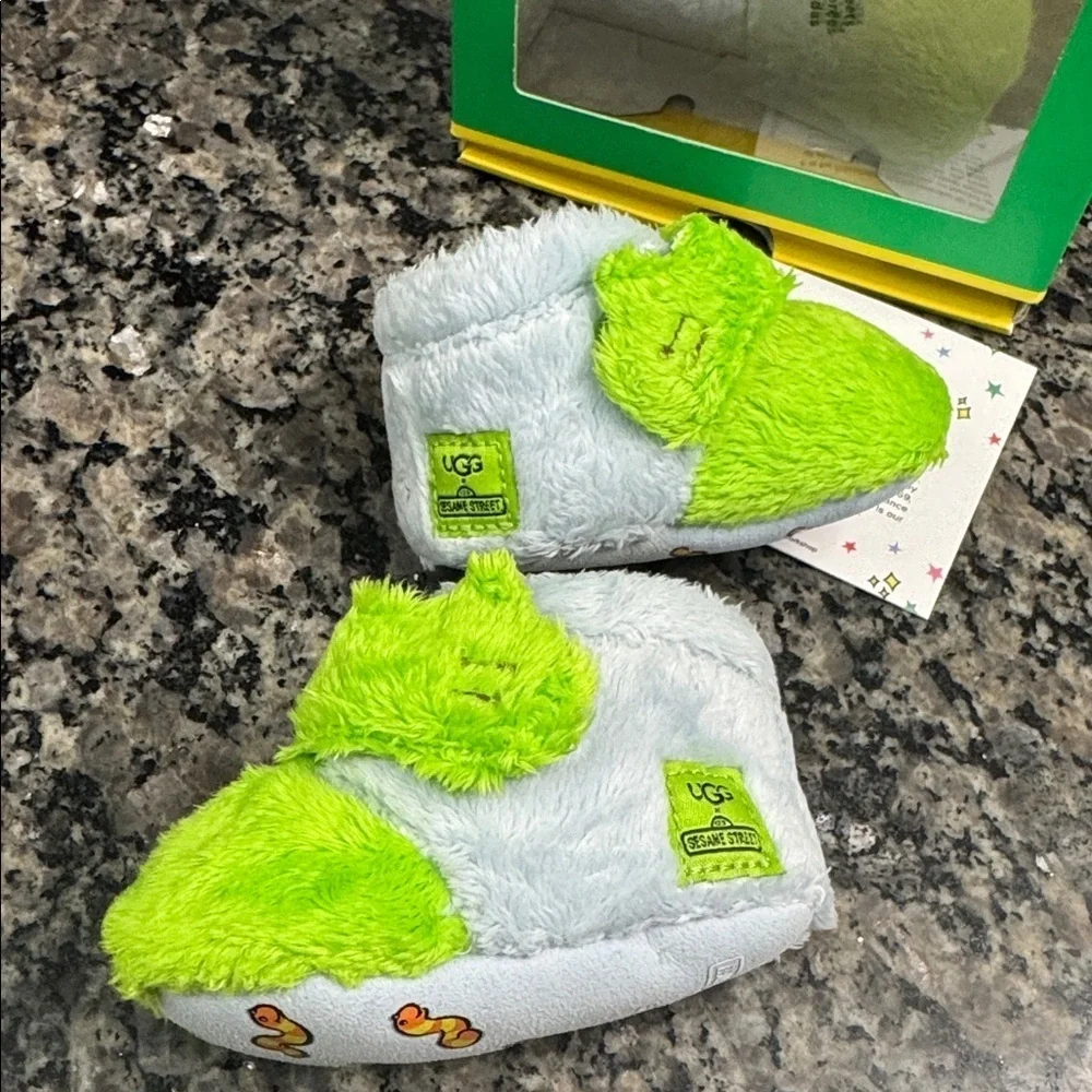 UGG Sesame Street Booties NIB 6/12 months